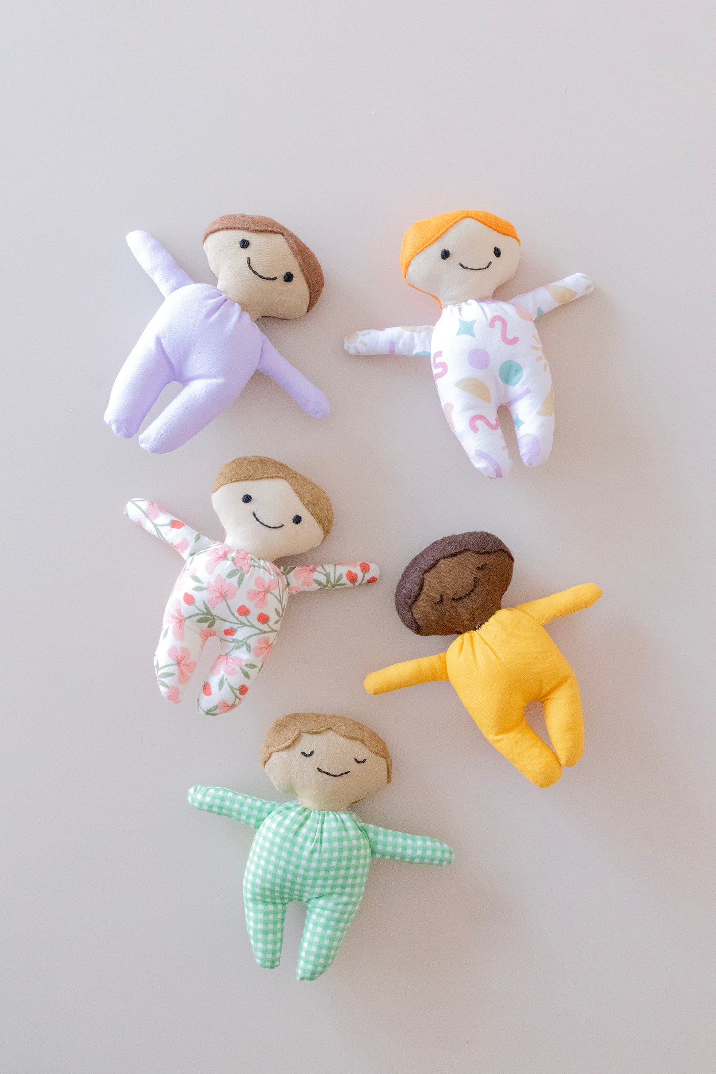 Pocket Podgekins Mini Doll Sewing Pattern