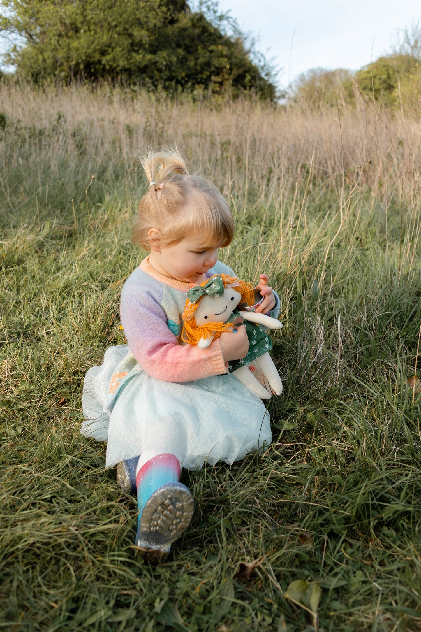 Podgekins Doll Sewing Pattern Dress Version