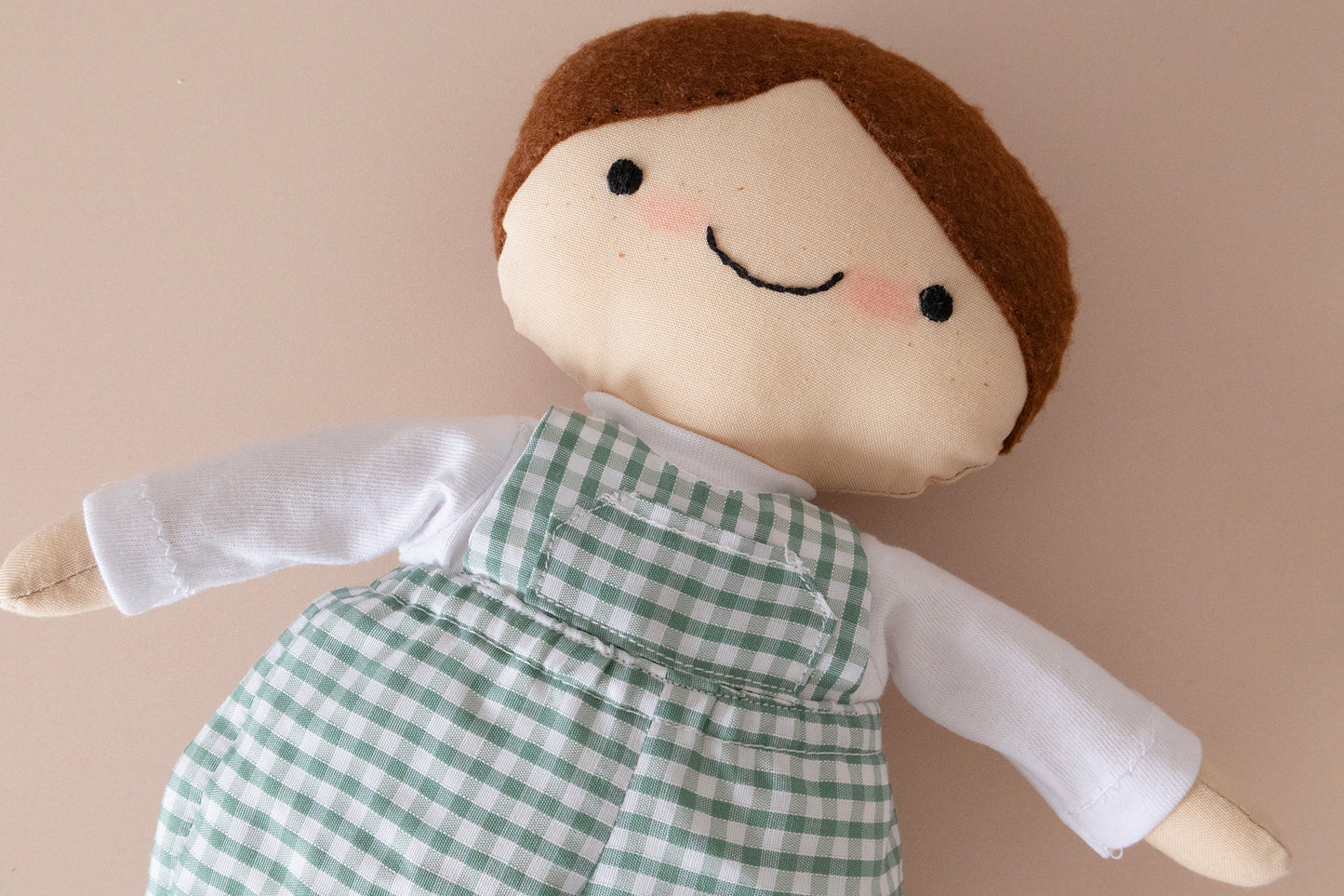 Podgekins Doll Sewing Pattern Dungarees Version