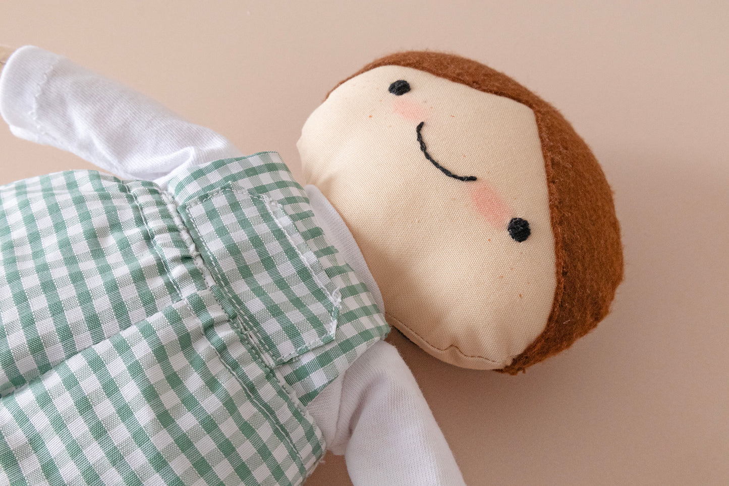 Podgekins Doll Sewing Pattern Dungarees Version