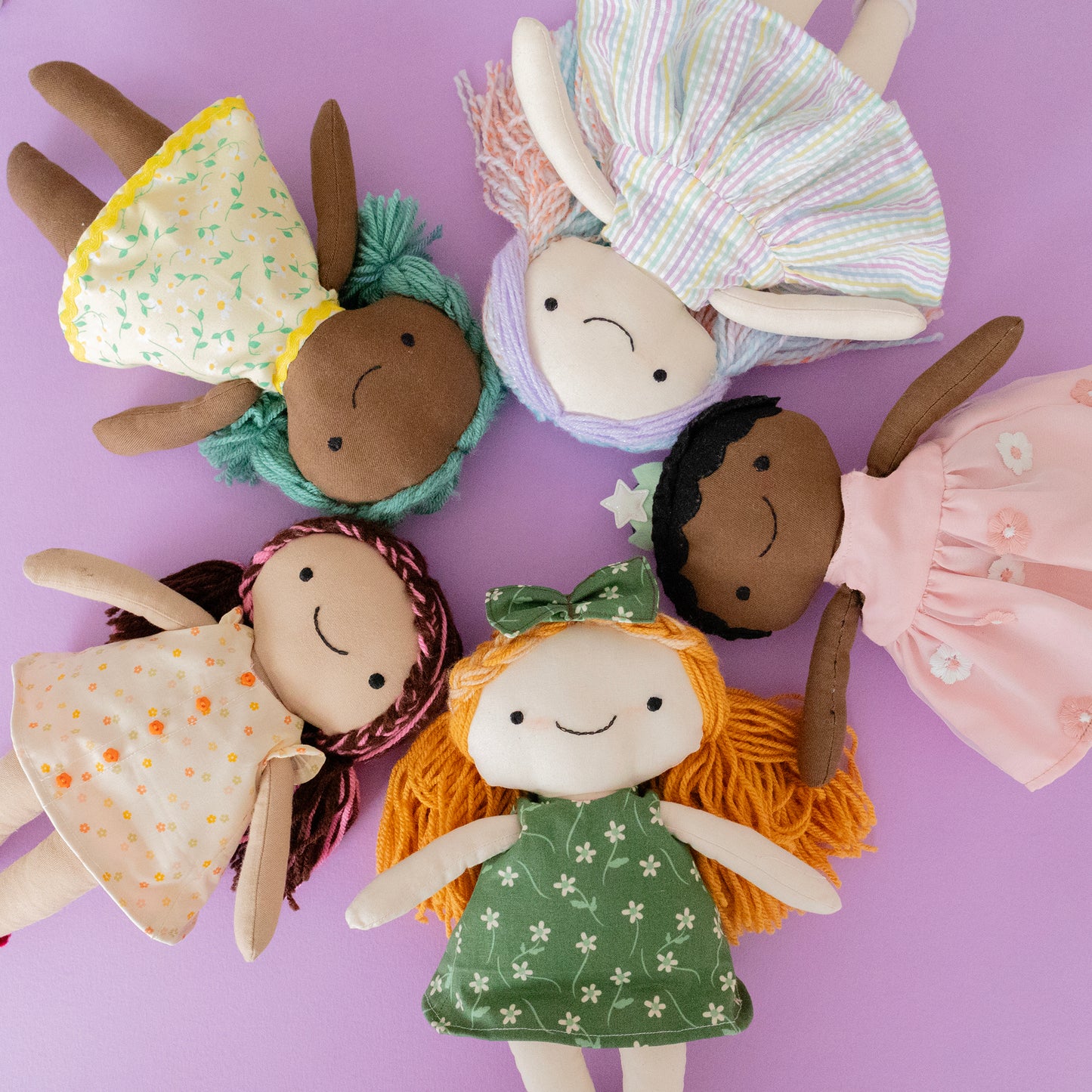 Podgekins Doll Sewing Pattern Dress Version
