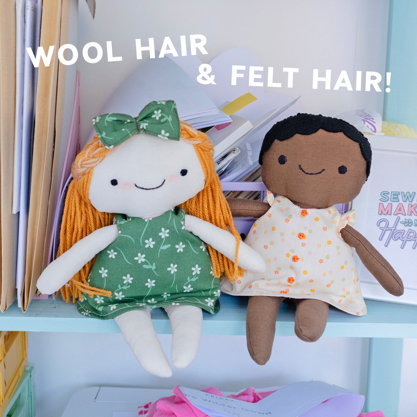 Podgekins Doll Sewing Pattern Dress Version