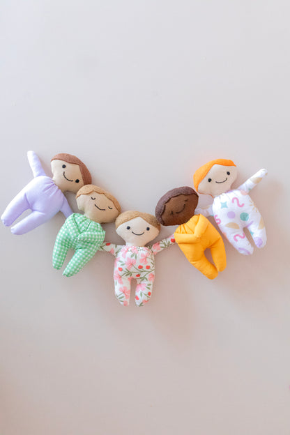 Pocket Podgekins Mini Doll Sewing Pattern