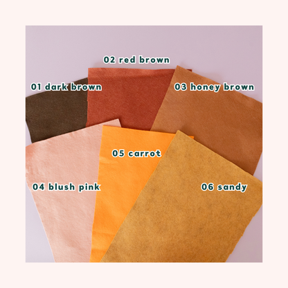 Build your own cloth doll craft kit with dress pattern - florals