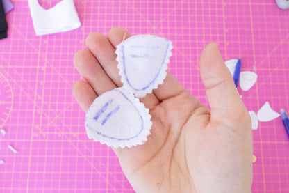 Podgekins Doll Shoes - ADD ON PATTERN
